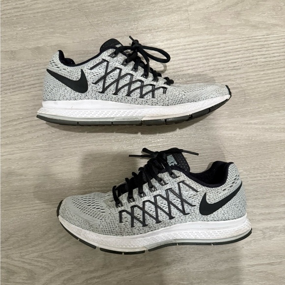 Nike Air Zoom Pegasus 32 Gray/Black Women's 6.5 - Picture 1 of 9
